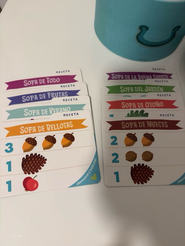 Juego Sopa de Bellotas Lúdilo