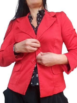 Chaqueta Blazer Roja Passangeer Talla 42