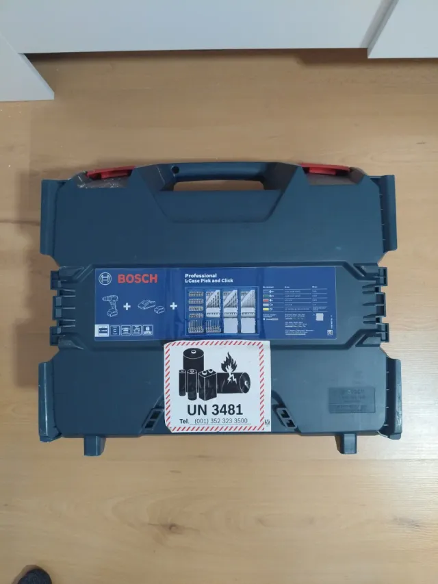 Taladro Bosch L-Case Pick and Click nuevo