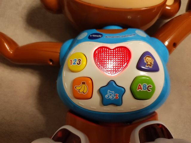 Mono Interactivo Vtech Armando Patinando
