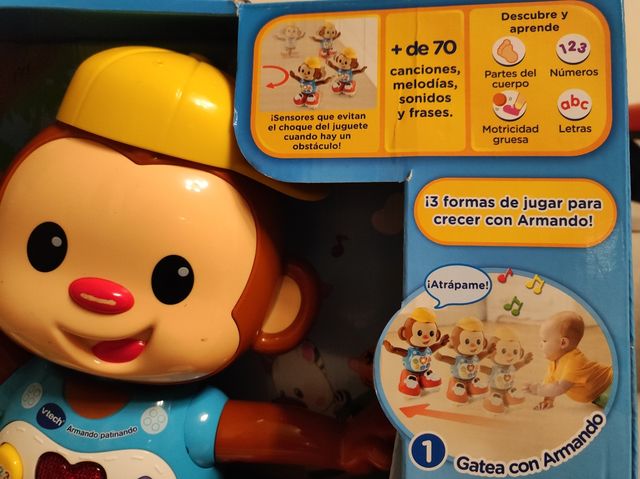 Mono Interactivo Vtech Armando Patinando