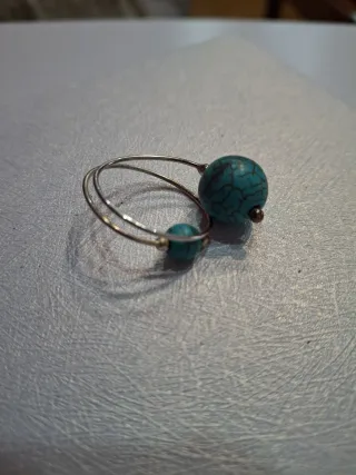 Anillo Plata Turquesa Ajustable