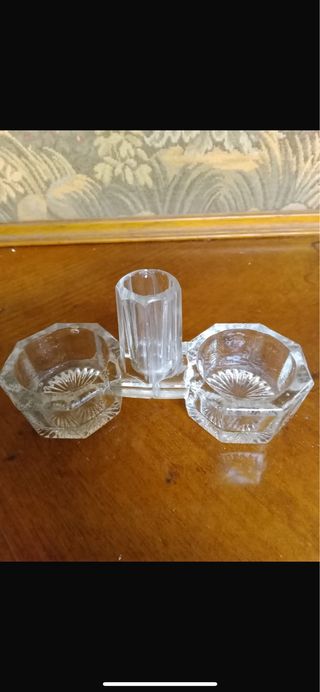 Porta sale e pepe in vetro