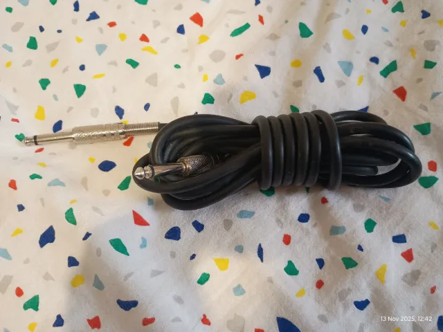 Cable de guitarra jack 6.35mm