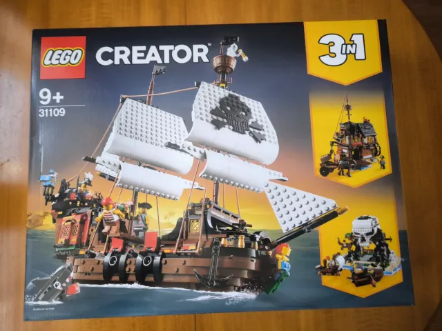 Lego 31109 novo selado barco pirata. CREATOR.