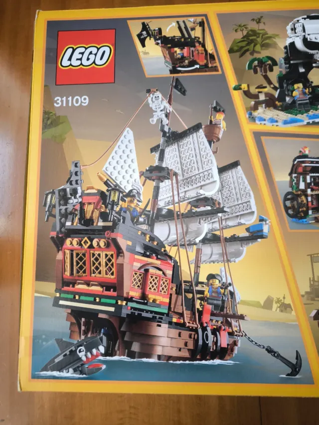 Lego 31109 novo selado barco pirata. CREATOR.