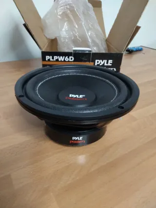 Subwoofer Pyle PLPW6D 6 600W Dual 4 Ohm.
