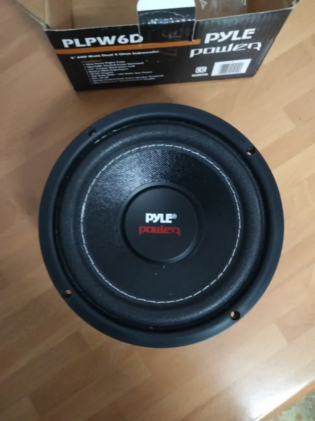Subwoofer Pyle PLPW6D 6 600W Dual 4 Ohm