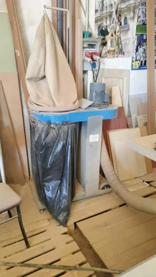 Aspirador industrial para taller