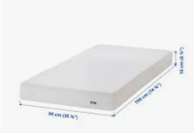 3 Colchones Viscolatex 90x190cm