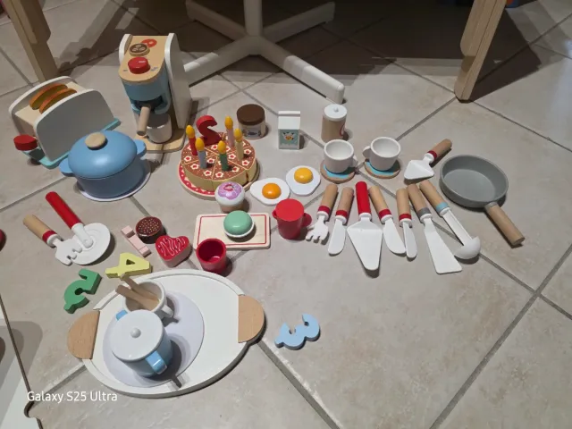 Set cucina in legno per bambini