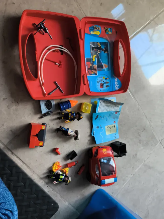 2 set Playmobil Bomberos
