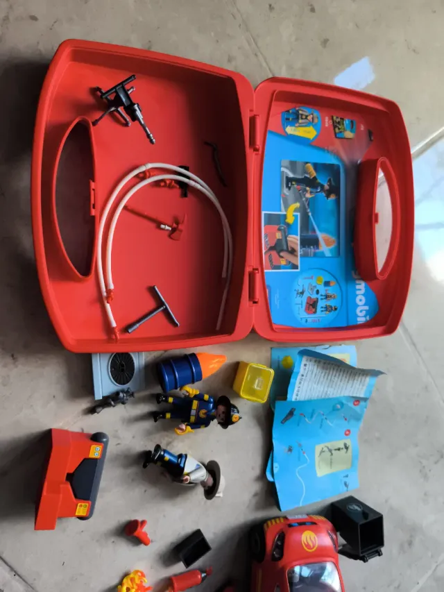 2 set Playmobil Bomberos