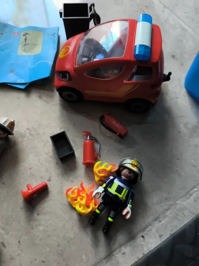 2 set Playmobil Bomberos