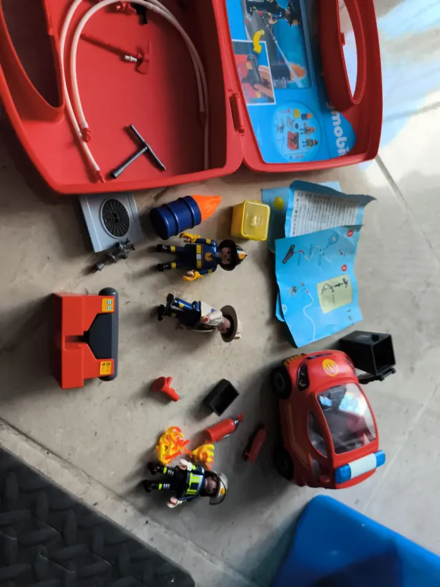 2 set Playmobil Bomberos