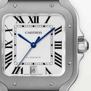 NUEVO Cartier Santos Grande TITANIO!!