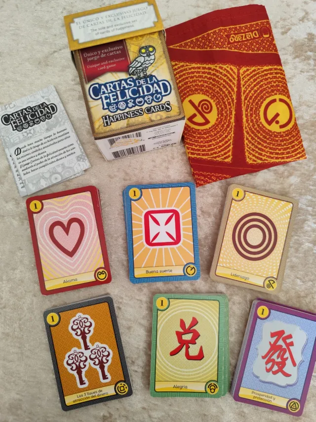 Cartas de la Felicidad - Juego de Cartas