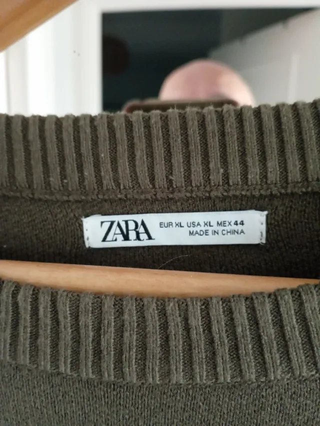 Jersey Zara Verde Talla XL