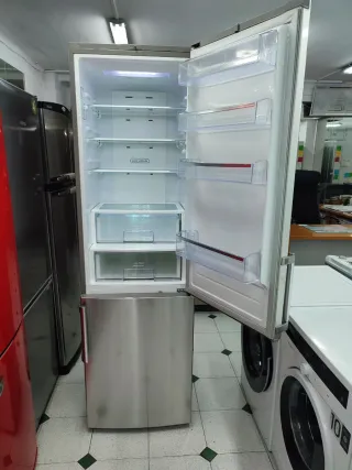 Nevera LG Inox Clase A+ 201x60cm con garantía