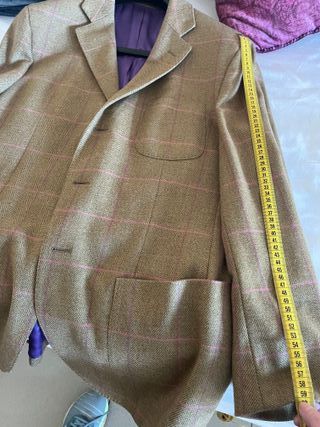 Blazer Gant Marrón Rosa 100% lana