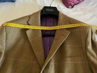 Blazer Gant Marrón Rosa 100% lana