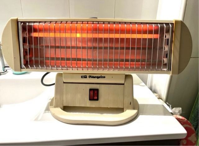 Estufa de baño Obergozo Beige