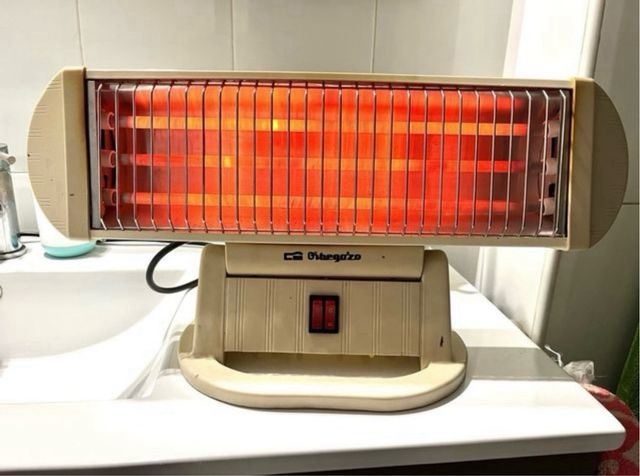 Estufa de baño Obergozo Beige