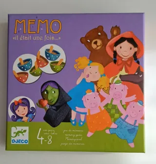 Juego de memoria Djeco Il était une fois