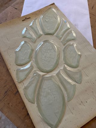 Motivos de vidrio biselado para vidrieras