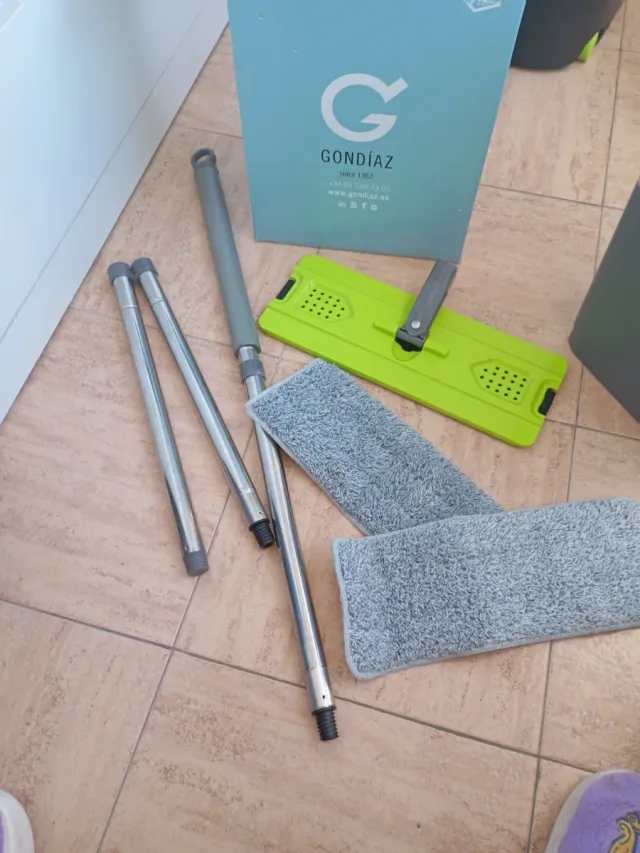 Cubo para mopa con escurridor