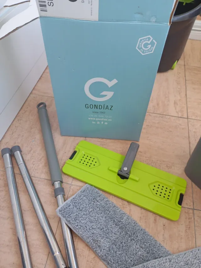 Cubo para mopa con escurridor