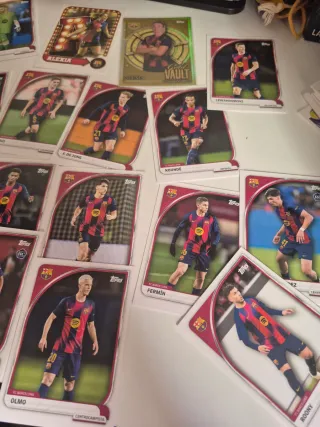 Lote cromos Topps FC Barcelona 25-26