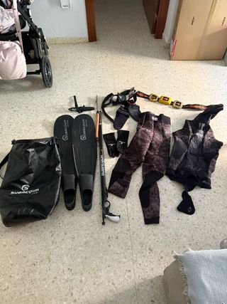 Pack equipo pesca submarina completo