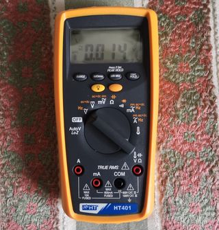 Multimetro Digitale HT401 AC/DC TRMS