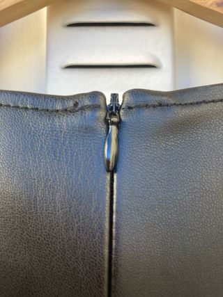 Vestido Sfera Polipiel Negro Talla L