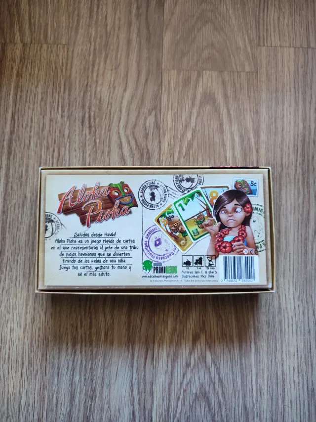 Juego de cartas Aloha Pioha