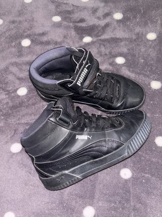 Zapatillas altas Puma negras