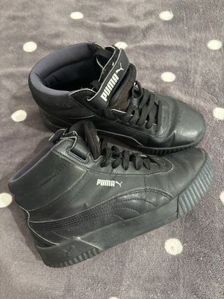 Zapatillas altas Puma negras