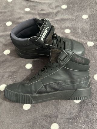 Zapatillas altas Puma negras