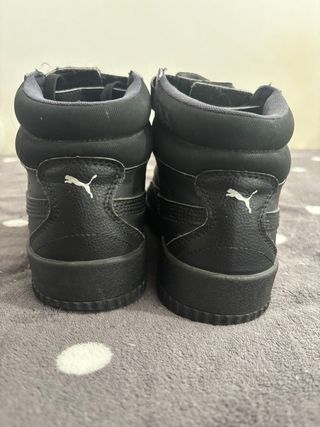 Zapatillas altas Puma negras