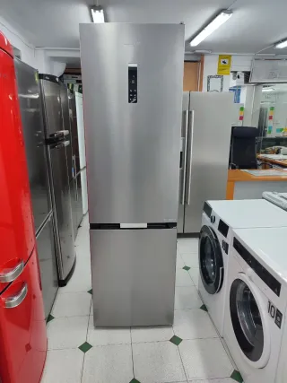 Nevera Grundig inox 203x60cm no frost con garantía