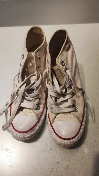 Converse All Star Bianche Donna Tg 37