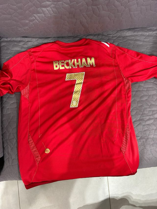 T-shirt England Beckham Bambino