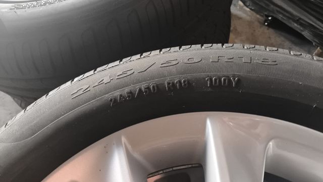4 Ruedas + Llantas BMW 245/50 R18 100Y fecha 2023