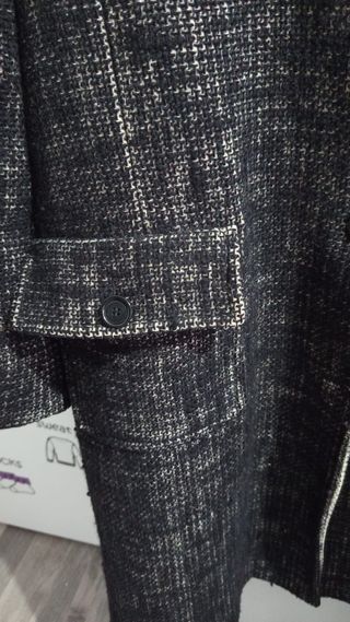 Cappotto Lana Donna Taglia 50 Nero