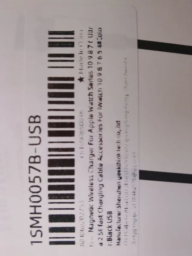 Cargador Magnético USB para Apple Watch Genérico