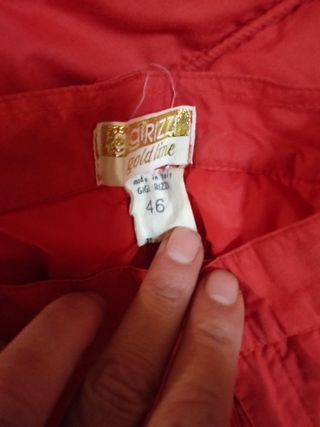 Giubbotto e pantaloni invernali donna rossi