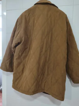 Chaqueta acolchada mujer , acolchada,color camel