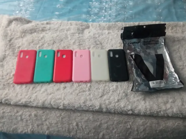 6 Carcasas para móvil (varios colores)