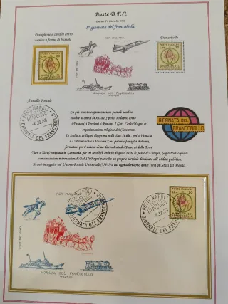 Francobolli e FDC Giornata del Francobollo 1966